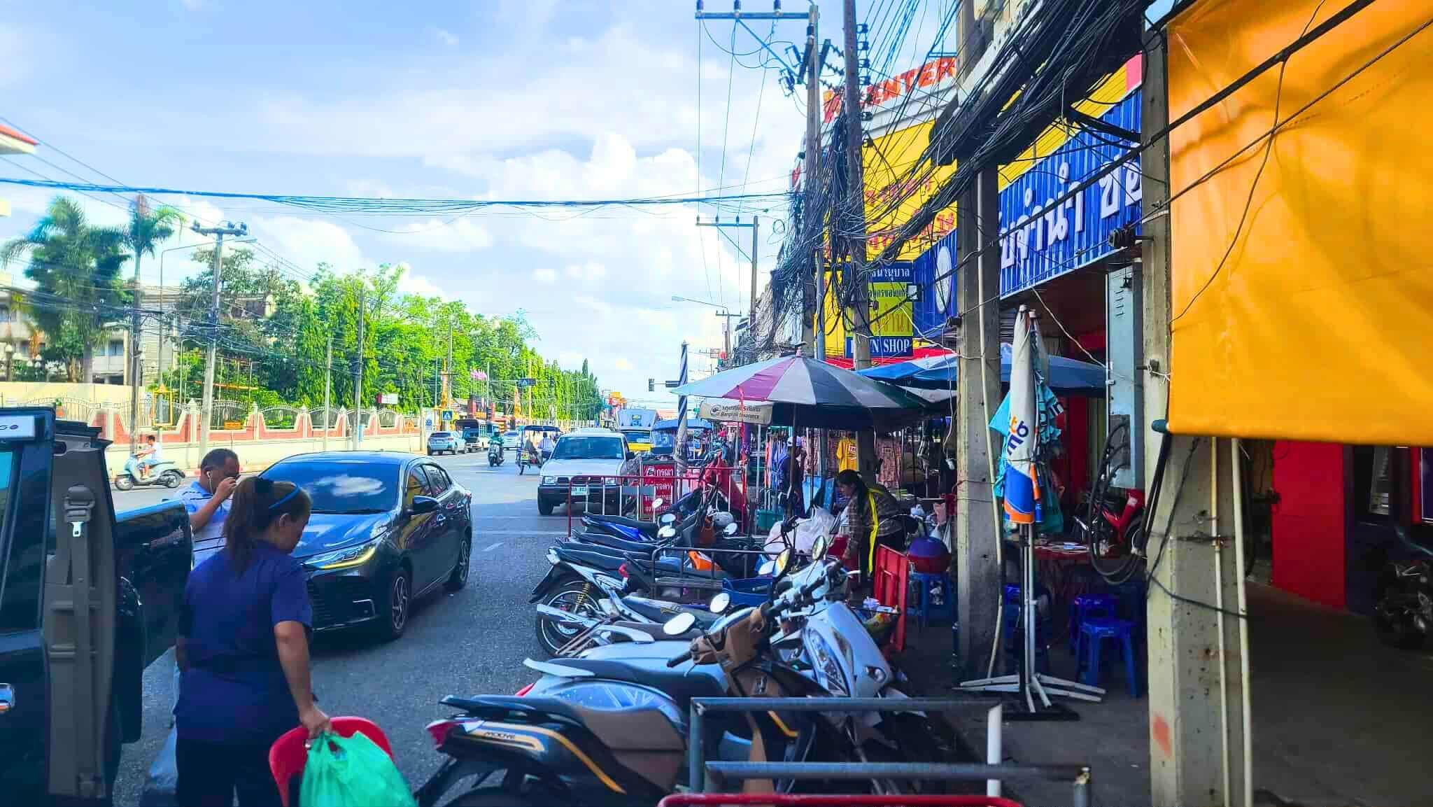 Streets of Khon Kaen Thailand